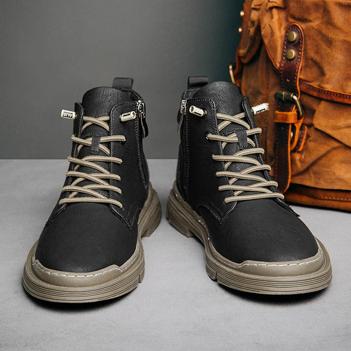 Wayfarer Genuine Leather Hi-Tops