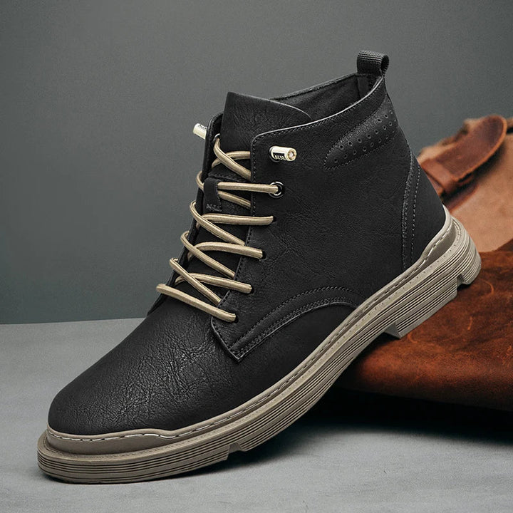 Wayfarer Genuine Leather Hi-Tops