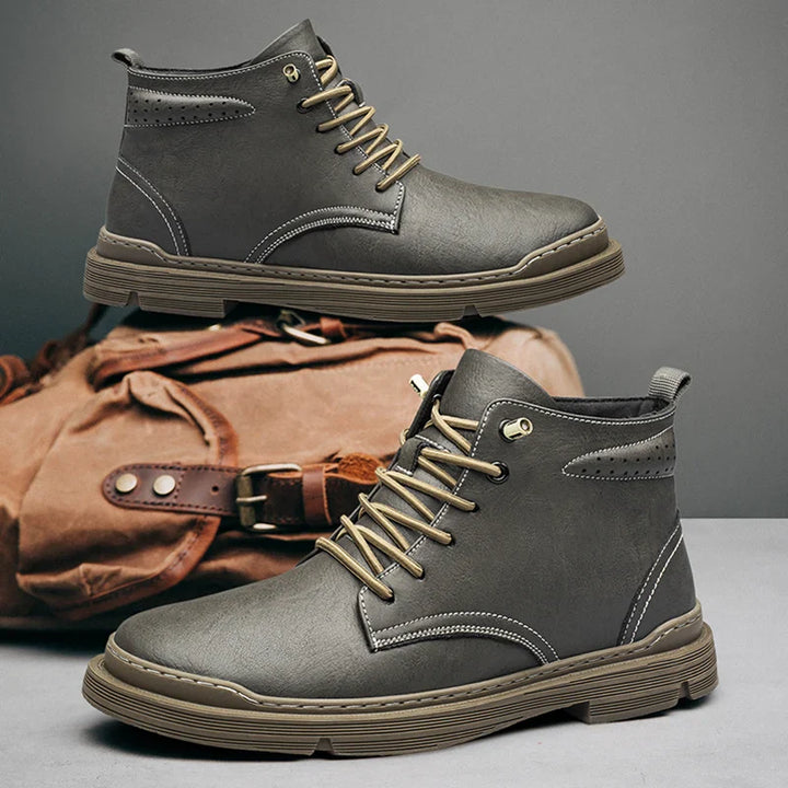 Wayfarer Genuine Leather Hi-Tops