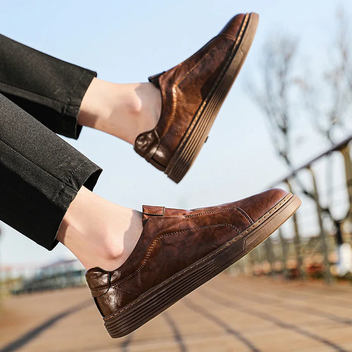 Alvio Genuine Leather Shoes