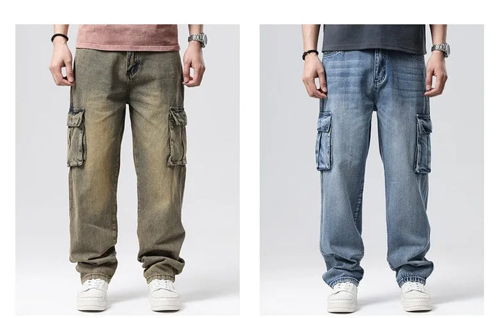 Ryder Washed Cargo Jeans