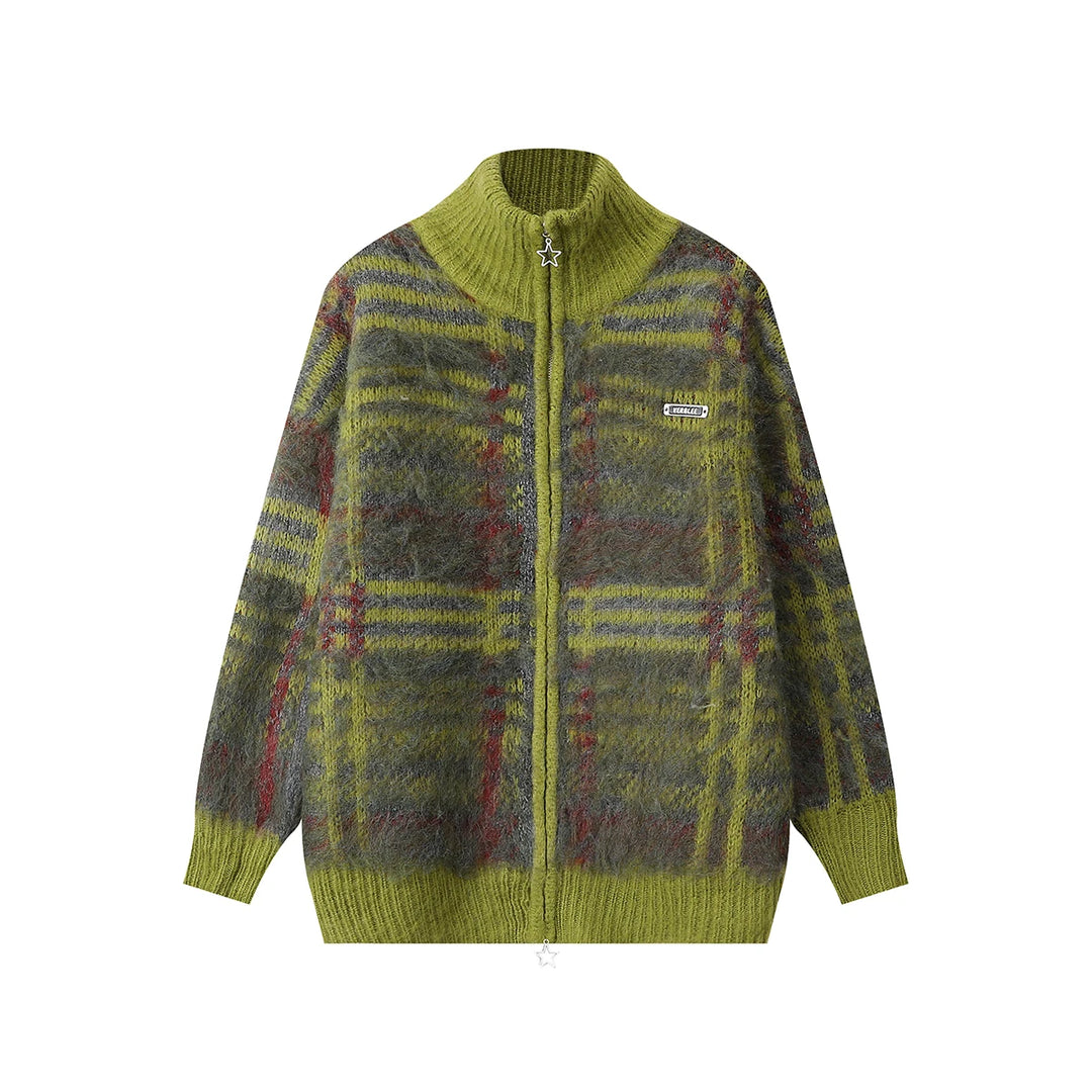 Veldura Vintage Zip Sweater