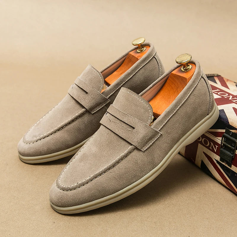 Levor Men's Suede Loafers