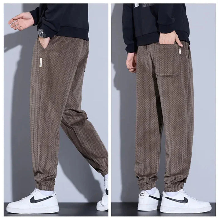 Riden Checkered Corduroy Pants
