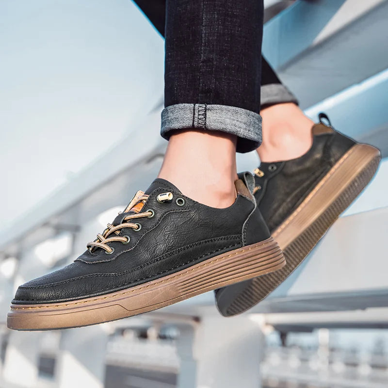 Alvo Genuine Leather Sneakers