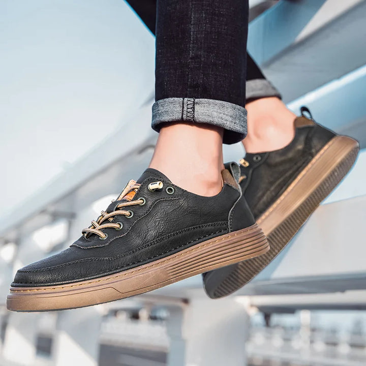 Alvo Genuine Leather Sneakers