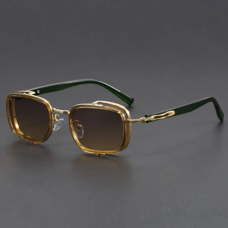 Elias Rectangle Frame Sunglasses