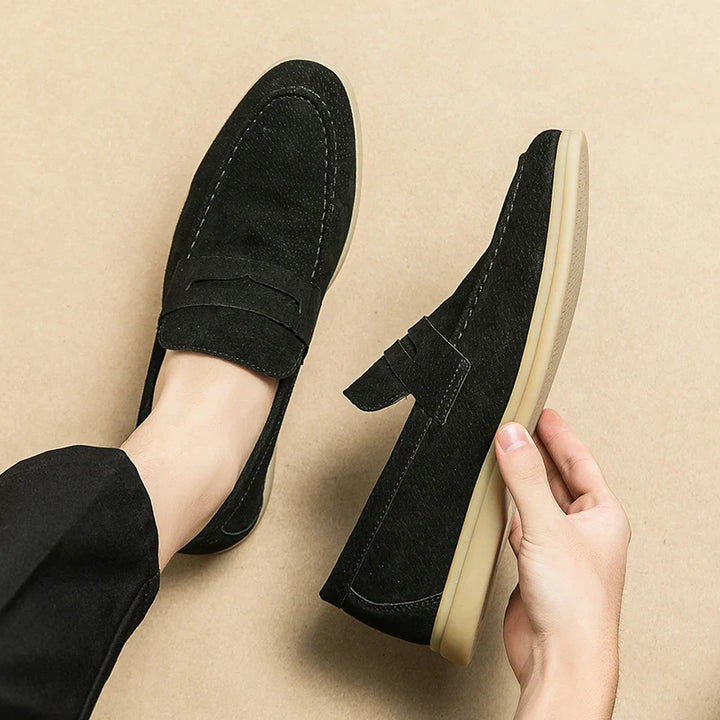 Levor Men's Suede Loafers