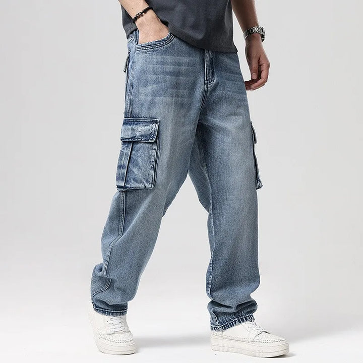 Ryder Washed Cargo Jeans