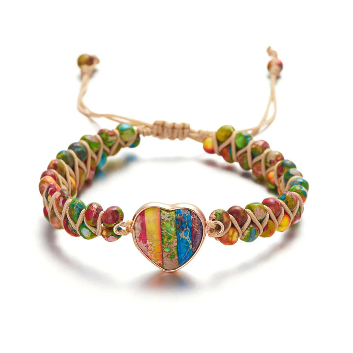 Ayla Heart Stone Bracelet