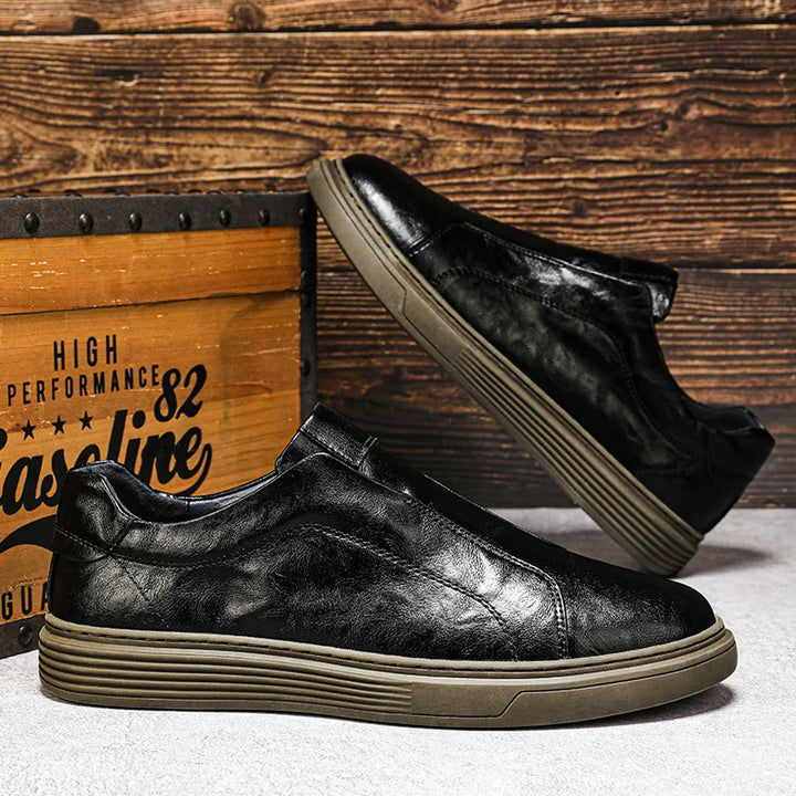 Alvio Genuine Leather Shoes