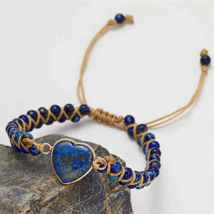 Ayla Heart Stone Bracelet