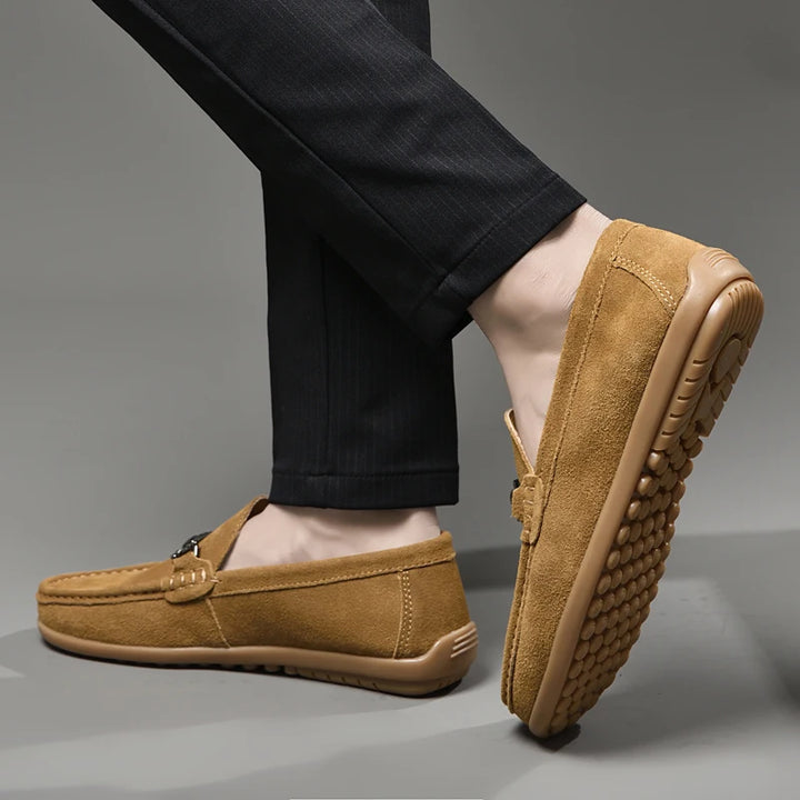 Hudson Suede Loafers