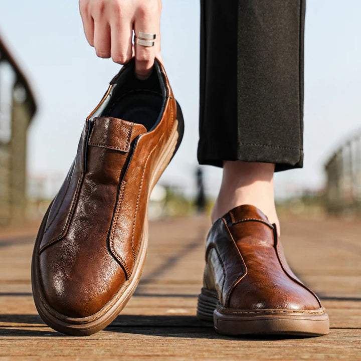 Alvio Genuine Leather Shoes