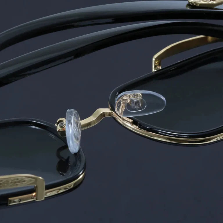Elias Rectangle Frame Sunglasses