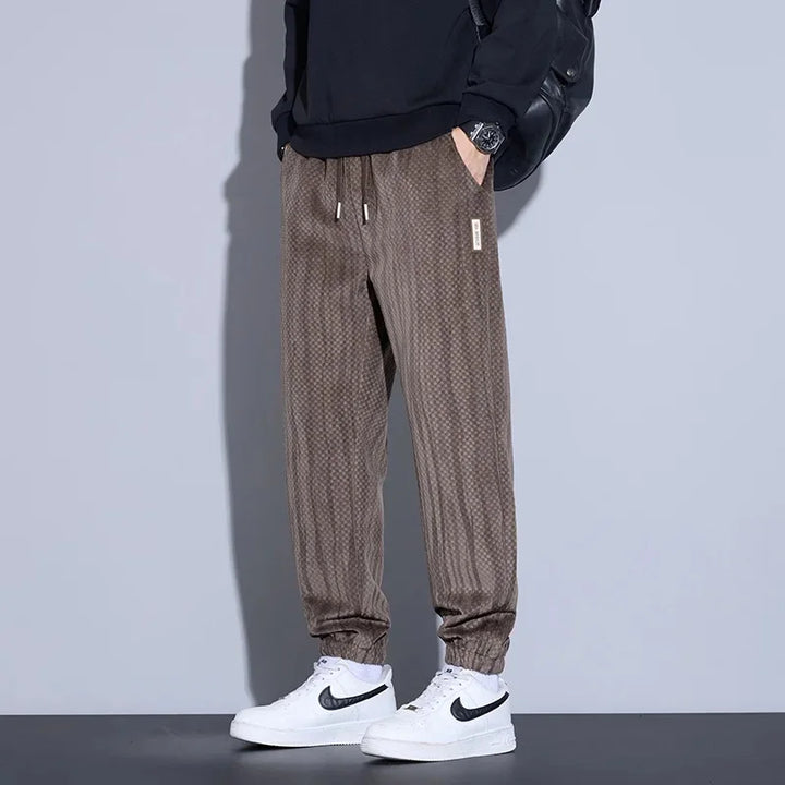 Riden Checkered Corduroy Pants