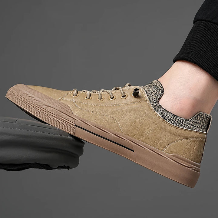 Prime Leather Knit Sneakers