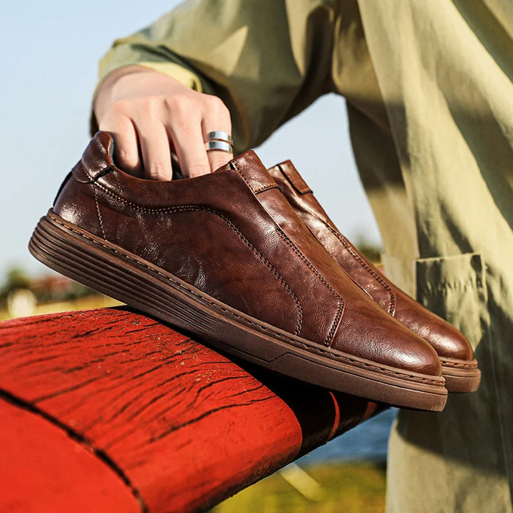Alvio Genuine Leather Shoes