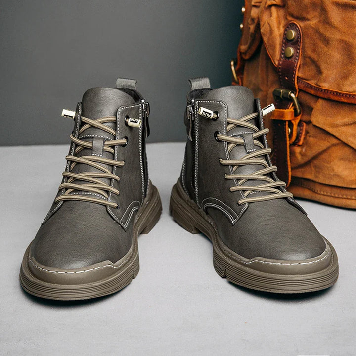 Wayfarer Genuine Leather Hi-Tops
