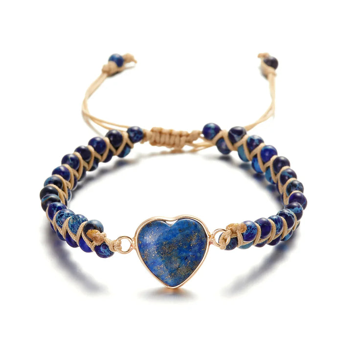 Ayla Heart Stone Bracelet