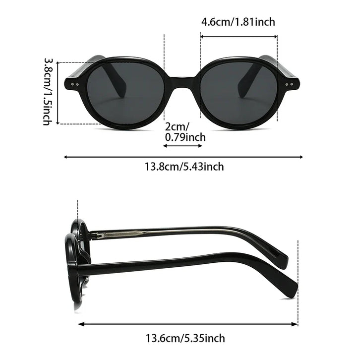 Sable Round Sunglasses