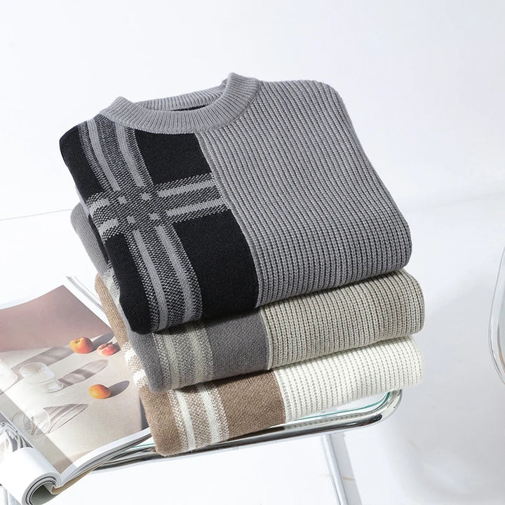 Legacy Plaid Knit Sweater