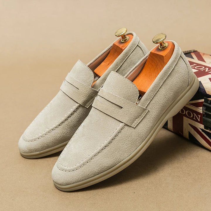 Levor Men's Suede Loafers