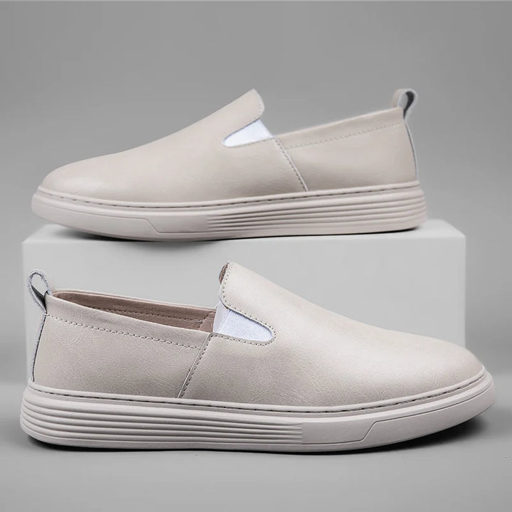 Duke Leather Slip-On Shoes