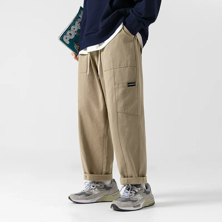 Huxley Men's 100% Cotton Cargo Pants
