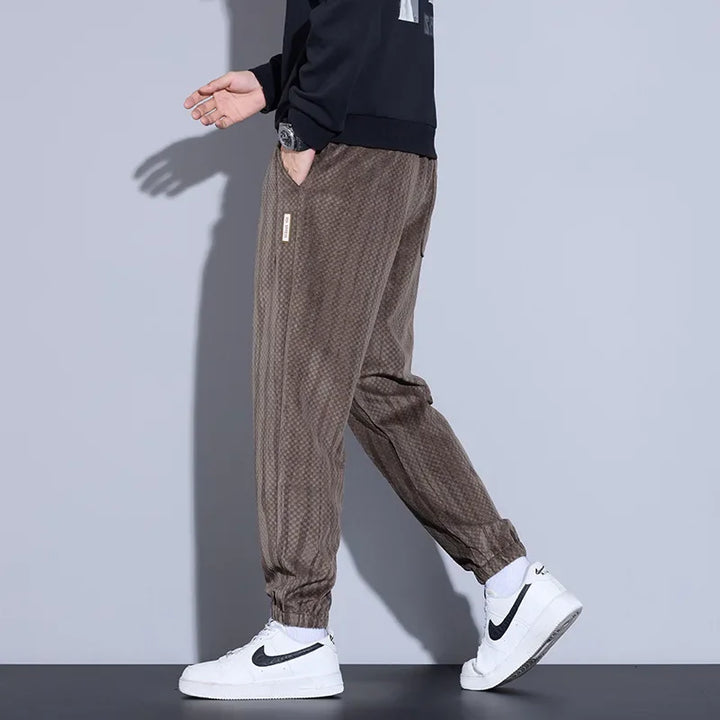 Riden Checkered Corduroy Pants