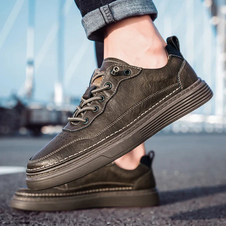Alvo Genuine Leather Sneakers
