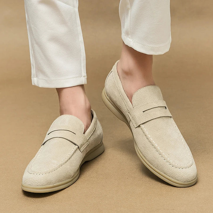 Levor Men's Suede Loafers