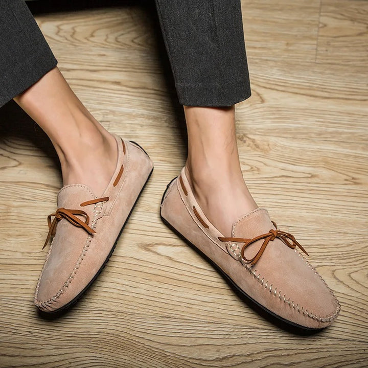 Monte Carlo Genuine Suede Loafers