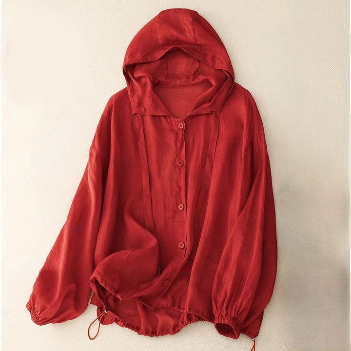 Calypso Coast Linen Hoodie